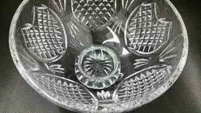 Waterford Crystal Wedding Heirloom 8  Footed Bowl • $129.99