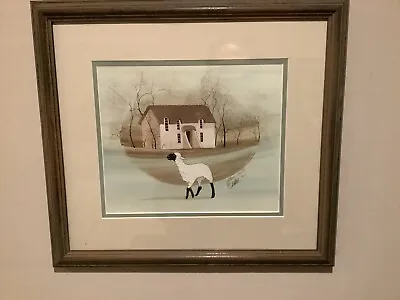 P. Buckley Moss  Cottage Visitor   #229 / 1000 Dtd 1972 Signed • $205