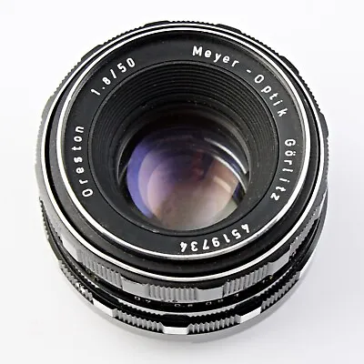 Meyer-Optik Gorlitz Oreston 50mm F/1.8 Lens Exakta Mount For Parts • $19.99