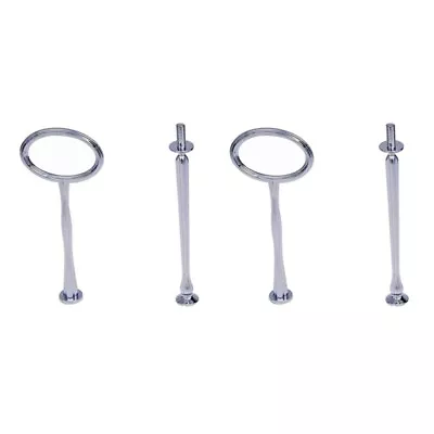 10 Wedding Metal 2 Tier Cake Stand Center Handle Rods Fittings Kit U9R19096 • £26.39