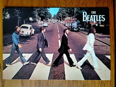 The Beatles Abbey Road A Bigger Splash Postcard X643 • £6