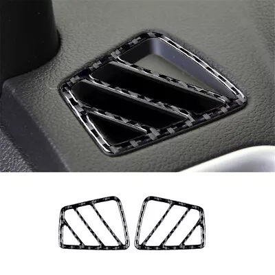 Dashboard Side Vents Frame Trim Panel Carbon Fiber For Ford Explorer 2011-2014 • $19.79