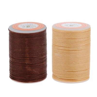 £9.49 • Buy 2 Spools Waxed Spool Sewing Thread Machine String For Quilting Carpet Tent