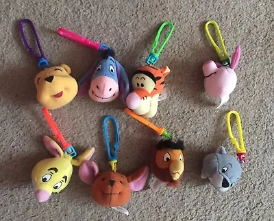 MCDONALDS Winnie The Pooh Clip On TOYS- SEE PHOTOS BEFORE BUYING (In Bx 4) • £24.99