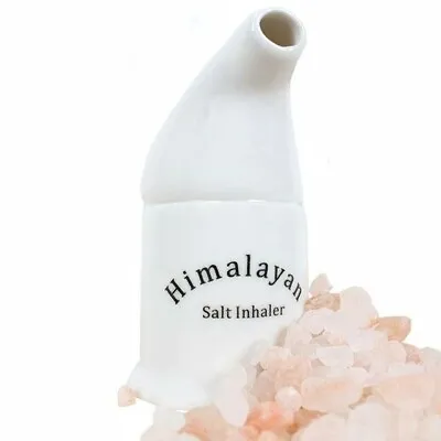 Ceramic Himalayan Salt Inhaler + Bag Of Salt • £14.20