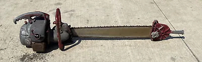 Vintage MALL Gasoline Engine Chainsaw Logging Saw Model 12A With Helper Handle • $450