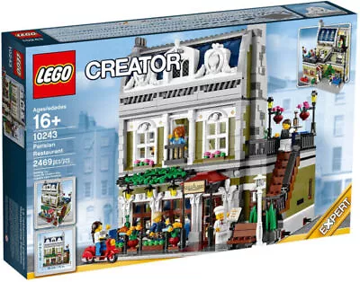 LEGO Creator 10243 Parisian Restaurant - NEW - Sealed Box - Retired - BNIB • $579