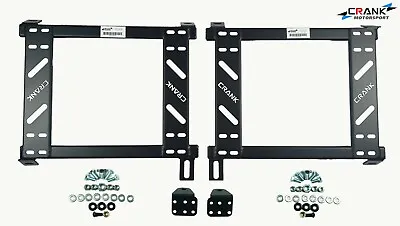 1x Crank Motorsport Civic EG EK DC2 Seat Adapter Rail Suit BRIDE RECARO SPARCO • $106.16