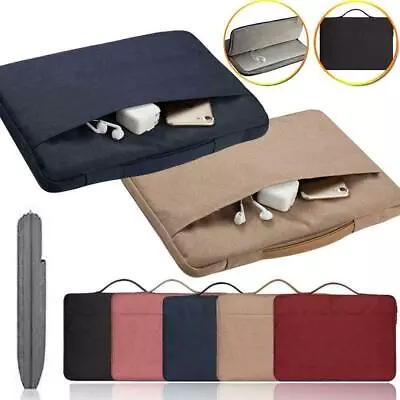 Carrying Sleeve Bag Case For Microsoft Surface Pro 2/3/4/6/7/X Book/Laptop 1/2/3 • £7.94