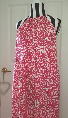 NEW George Halter Neck Tiered Maxi Dress Summer Holiday Beach Cover Up Size 14 • £9.99