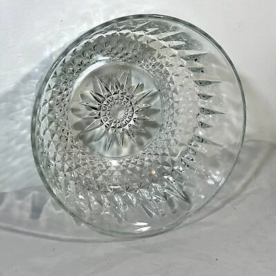 Vintage ARCOROC FRANCE Crystal Bowl - 7.5 In  • $45