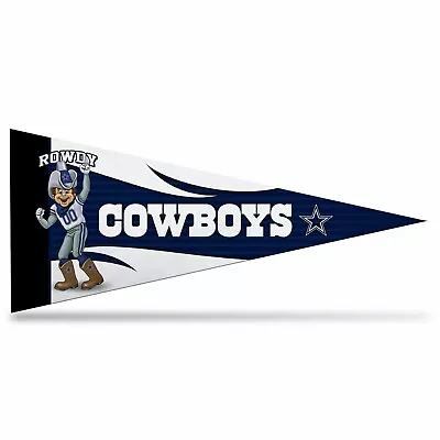 Dallas Cowboys NFL Mascot Mini Pennant 9 X4  New Felt Made In USA  • $2.99