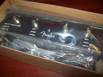 NEW Fender 4-Button MS4 Footswitch For Mustang Amps 008-0996-000 • $58.01