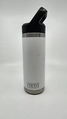 Yeti Hydroflask With Cap And Straw Flip Top Stainless Core White READ BELOW • $6.99