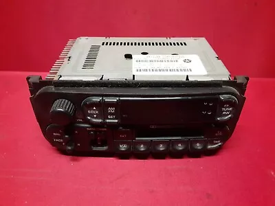 $64.99 • Buy 2001 2002 Dodge Chrysler Jeep Radio AM/FM Cassette Stereo 56038931AB
