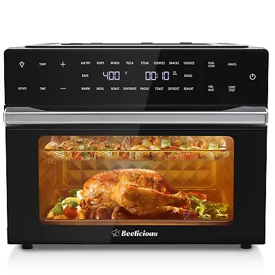 Beelicious BAF802-2 Smart Air Fryer Toaster Ovens 32QT/ 30L Extra Large With • $107