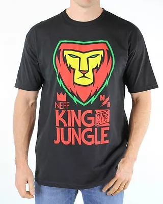 Neff King Tee T-Shirt - Black (Small) • $29.95