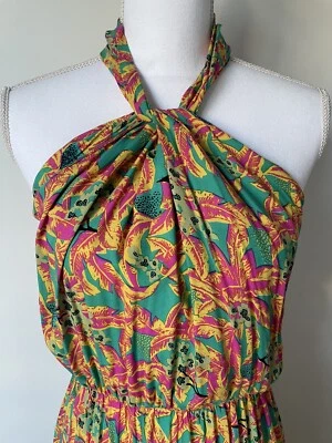 $39 • Buy Renee Loves Frances Aloha Mae Halter Maxi Size XS