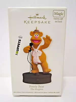 NEW Hallmark Ornament 2012 Fozzie Bear The Muppets Magic LIGHT & SOUND B12 • $18.99