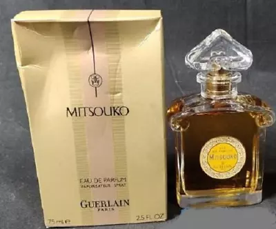 GUERLAIN Mitsouko Eau De Parfum Perfume Spray Women RARE 2.5oz 75ml NeW BoX • $269.50