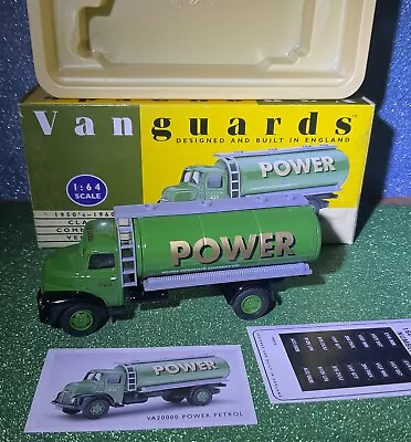 LLEDO VANGUARDS 1:64 SCALE LEYLAND COMET TANKER - POWER PETROL Mint-boxed (S49) • £7.95