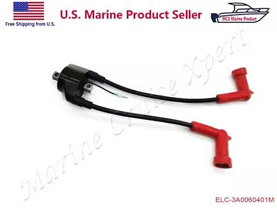 Tohatsu Nissan Mercury Outboard Ignition Coil 3A0-06040-1M 2 Stroke 9.9-40HP • $45