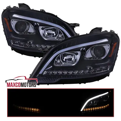 Smoke Projector Headlight Fits 2009-2011 Mercedes Benz W164 ML320 LED Sequential • $360.52