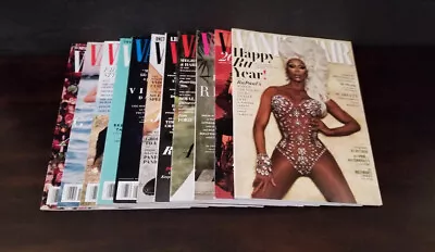 2020 Vanity Fair Magazine 11 Issue Lot Gal Gadot Breonna Taylor Ru Paul Aoc • $45