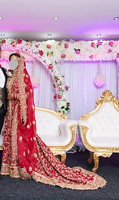 £1299 • Buy Indian Pakistani Wedding Bridal Dress Lengha - Asian Bridal Dress By Hoor