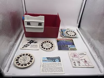 VINTAGE Sawyers/GAF View-Master View Master Viewer 20 Reels Holder And Bonus • $30.79