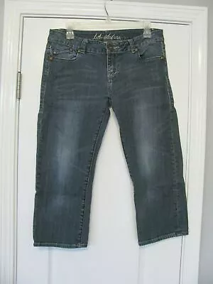 LA Idol Capris Stretch Denim Embellished Jeans Tag Size 11  • $10.99