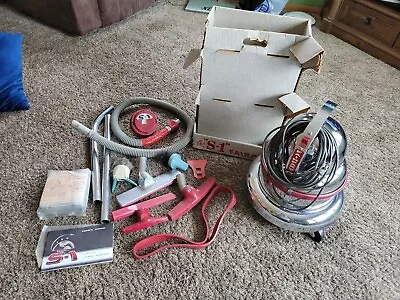 Vintage Fairfax S-1 Vacuum Cleaner Canister Vacuum With Extra's & Manual - Works • $99.99