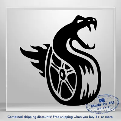 Snake Viper Heel Decal Sticker Dragon For Car Laptop Truck Tablet Wall Window 3M • $3.90
