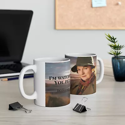 I'm Watching You Pet Coffee Mug 15 Oz Vera Stanhope Mug TV Series Crime • $17.99