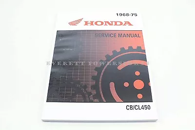 New Service Shop Repair Manual Honda CB450 CL450 68-75 #K49 • $54.95