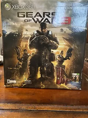 $1999.99 • Buy Xbox 360 S Gears Of War 3 Console Limited Edition 320GB 2 Controllers SEALED NEW