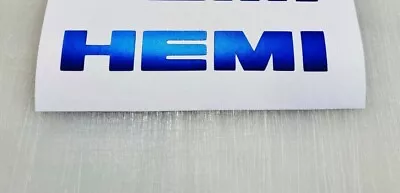 Hemi Vinyl Decal Many SMALL Sizes & Colors Available-FREE Ship-Buy 2 Get 1 Free • $5.97