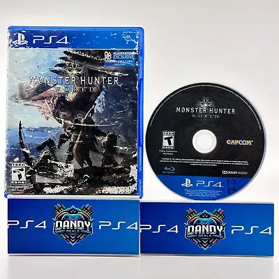 Monster Hunter World - (PS4 2018) • $7.49