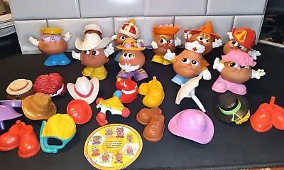 VTG Original Mr. Potato Head Mini Spuds Kids Accessories 1986-87 -47 Piece Lot • $45