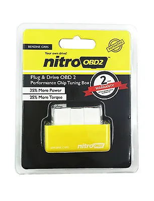 £10.98 • Buy Nitro Petrol Engine Tuning Ecu Remap Performance Bhp Power Obd2 Chip Box