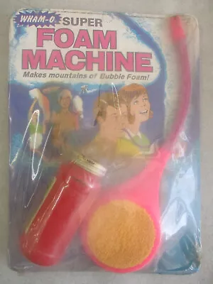 Sealed Moc Vintage 1968 Wham-o Super Foam Machine • $9.99