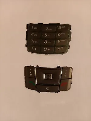 Replacement  2 Part Keypad Set For Samsung D900i Grey Buttons - New Item • £3.95