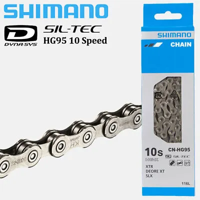 Shimano 6 7 8 9 10 11 Speed Chain HG40 53 54 701 Deore MTB Road Bike 116 Link • $16.89