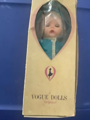 1961-1963 VTG Vogue Doll Littlest Angel Doll Bent Knee Walker With Outfit & Box • $38.88