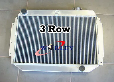 3 CORE ALUMINUM RADIATOR FOR Holden Kingswood Chev HQ HJ HX HZ V8 Manual • $195
