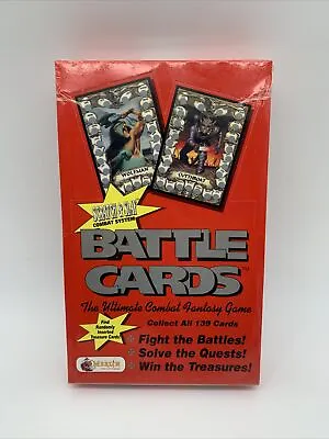Battle Cards Combat Fantasy Game Box Sealed 36 Packs 1993 Merlin Collections New • $24.97