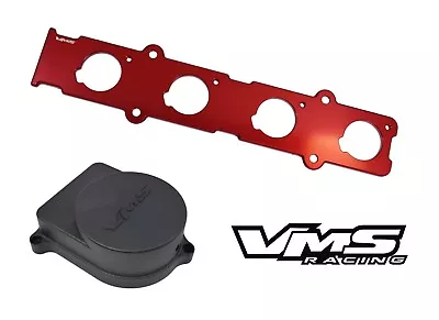 VMS Racing Coil On Plug Adapter Plate Red And B16 B18 Distributor Cap Delete B • $88.95