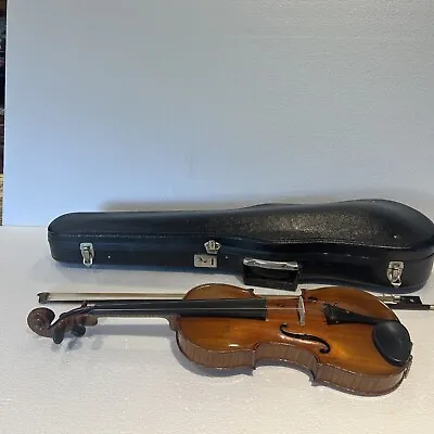 1920’s  Vintage William Wilkanowski 4/4 Violin W/ Case • $2750