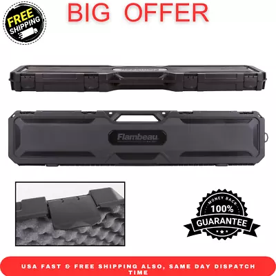 Flambeau Outdoors 6451SC-1 Safe Shot Field Gun Case 50.5 Inches Plastic Blac • $58.89