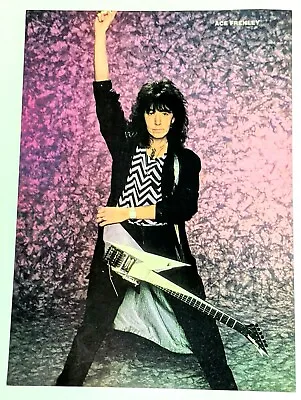 Kiss / Ace Frehley / Whitesnake / Magazine Full Page Pinup Poster Clipping • £12.34